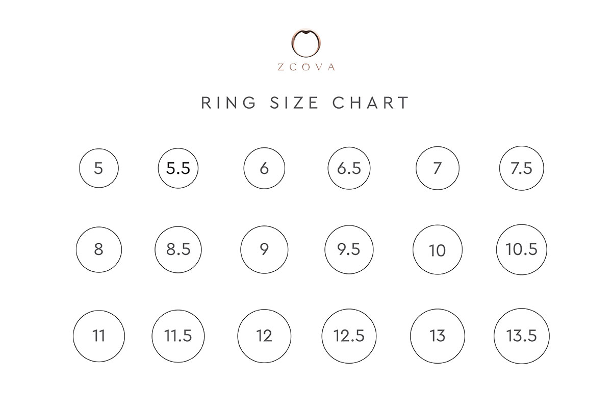Printable ring sizer