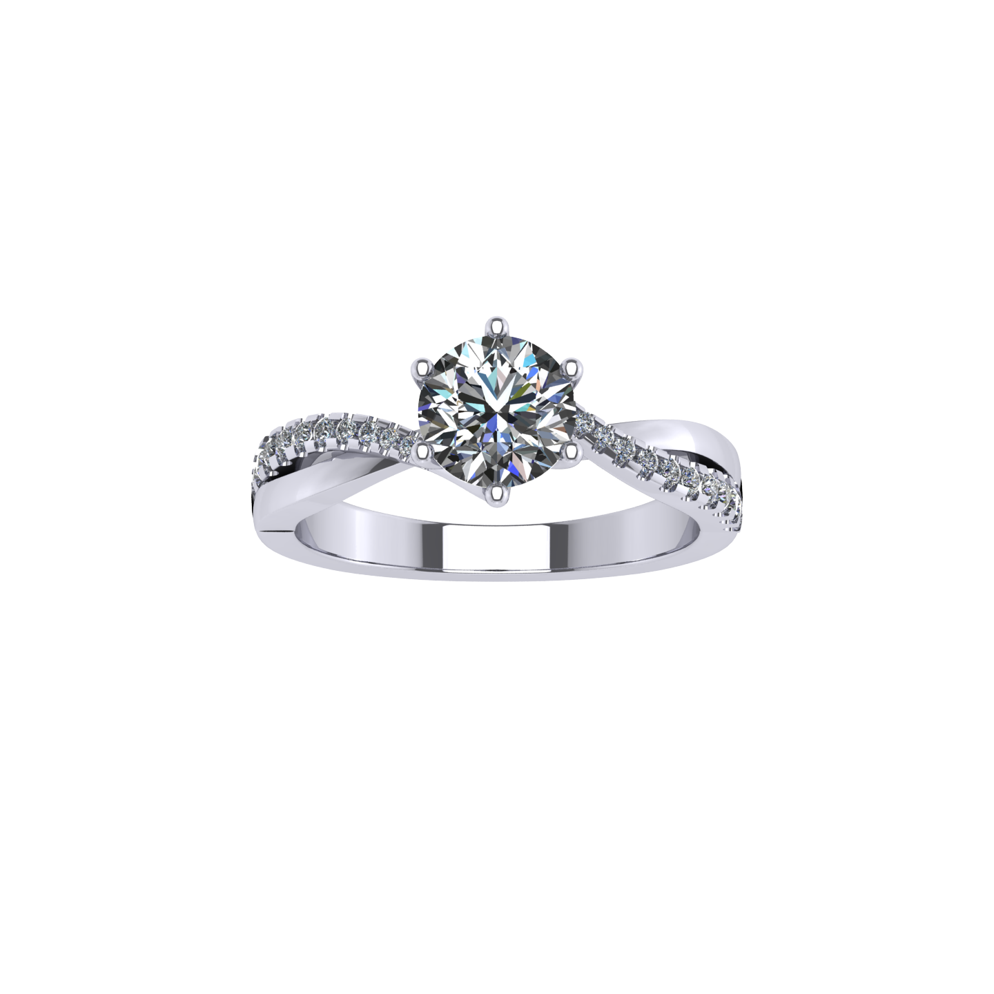 Browse Noam Carver B059-01A Engagement rings | Golden Nugget Jewelers