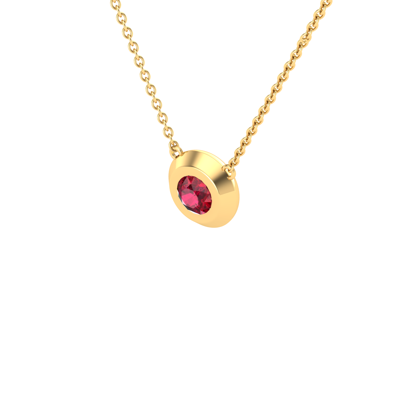 Rue 5 Jewellers. July Birthstone Necklace